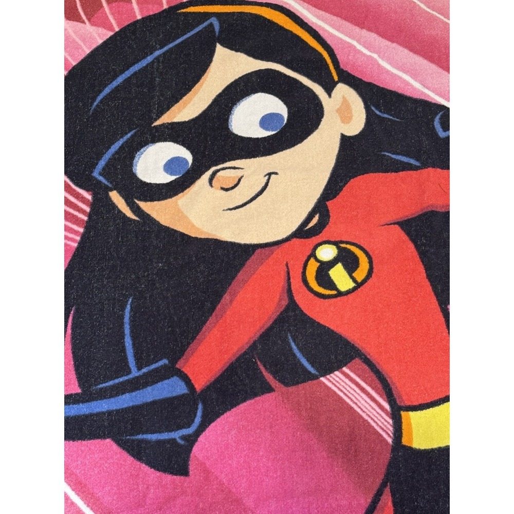 Y2K Disney Store Exclusive, The Incredibles VIOLET Beach Towel  30" x 60" Cotton